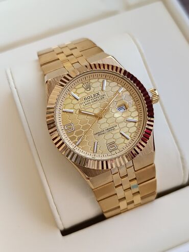 Qol saatları: Yeni, Qol saatı, Rolex, rəng - Qızılı — 9