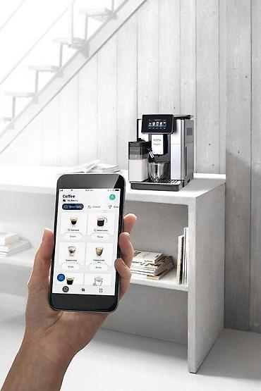 kapütür: Qəhvədəmləyən "ECAM610.74.MB"DeLonghi ECAM610.74.MB modeli, yüksək — 5