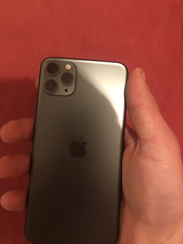 iphon 5 s: IPhone 11 Pro Max, 256 GB, Yaşıl, Face ID