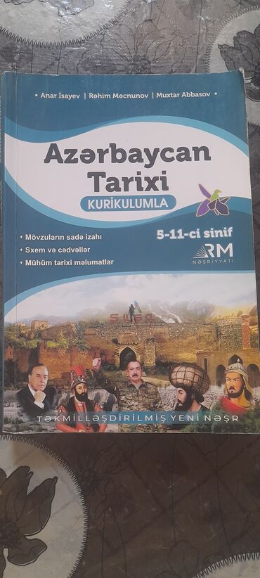 5 ci sinif ədəbiyyat dərslik pdf: Azərbaycan Tarixi 
kurikulum 
11 ci siniflər üçün hazırlıq vəsaiti