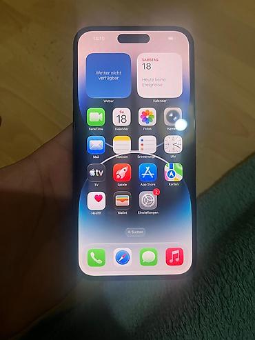 Apple iPhone: IPhone 15 Pro Max, Б/у, 256 ГБ, Black Titanium, Кабель, 78 % — 12