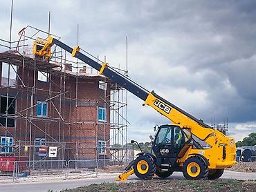 mini traktör satisi: JCB teleskopik yükləyici – platformalı qaldırıcı avadanlıq 🏗️ 14 METR — 1