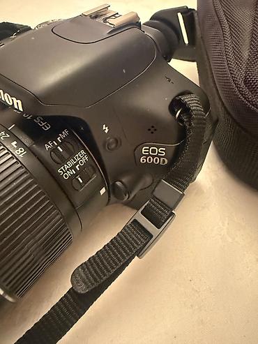 canon eos 600: Canon 600D satılır. Çox az istifadə olunub, əla vəziyyətdədir. Heç bir — 3