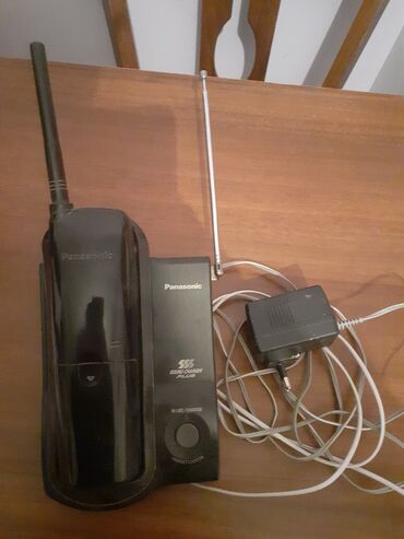 zapcast telefonlar: Stasionar telefon Panasonic, Simsiz, İşlənmiş, Ünvandan götürmə