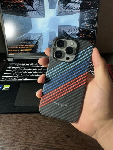 macbook air 15 бишкек: IPhone 15 Pro, Б/у, 256 ГБ, Серебристый, Чехол, 90 %