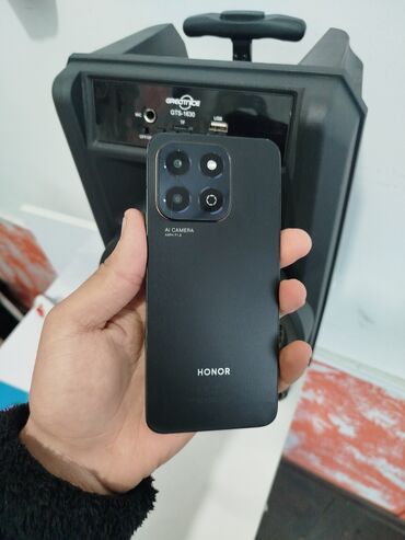 Honor: Honor X6b, 256 GB, rəng - Boz, Düyməli, Barmaq izi, İki sim kartlı