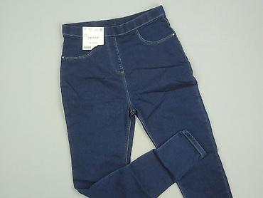 genzie crop top: Spodnie jeansowe, George, 14 lat, 158/164, stan - Idealny — 1
