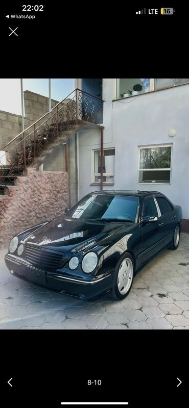 мотоцикл java: Mercedes-Benz E-Class: 1999 г., 4.3 л, Автомат, Бензин, Седан