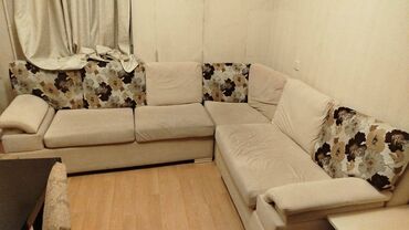 диван французская раскладушка: Угловой диван, Б/у, Раскладной, С подъемным механизмом, Ткань, Нет доставки