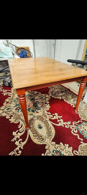 Столы и стулья для зала: Стол и стул для зала, Б/у, Самовывоз, цвет - Коричневый — 6