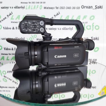 Фото и видеокамеры: Canon XA40 4K. Yeni məhsuldur Təzə karobka. 2 karta çəkir yüksək