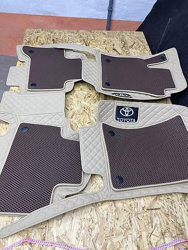 Полики: 3D Экокожа Полики Для салона Toyota, Новый, Самовывоз, Бесплатная доставка, Платная доставка — 3