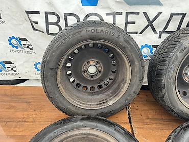 Колеса в сборе: Колеса в сборе 205 / 55 / R 16, Зима, Б/у, Комплект, Легковые, Железные, отверстий - 5 — 19