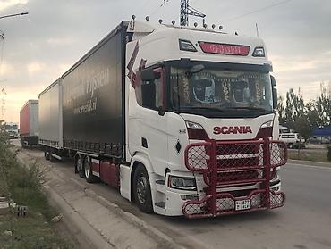 скания 580: Тягач, Scania, 2018 г., Тентованный — 2