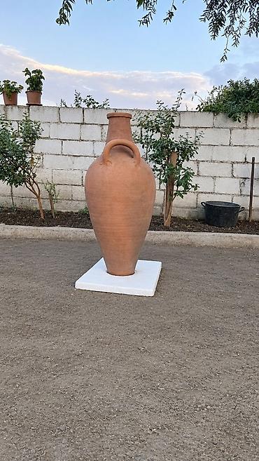 samdanlar ve saat: Qədimi Nehrə – 150 AZN • Yaşı: 100+ il • Material: təbii gildən, əl — 1