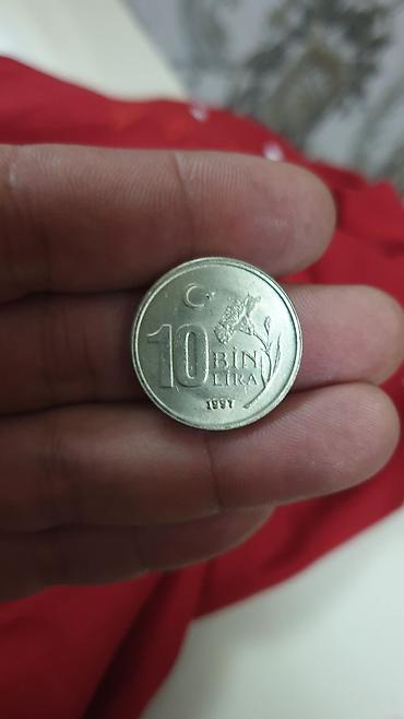 Спорт и хобби: Məhsul: Türkiyə 10.000 Lira sikkəsi Təsvir: - Növ: Dolaşımdakı köhnə — 1