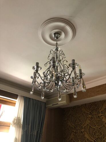 Çilçıraqlar: Çılçıraq, 8 lampa, Xrustal
