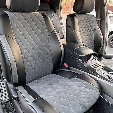 altima: Чехлы Экокожа, С подушкой, цвет - Серый, Toyota, Новый, Самовывоз — 6