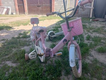 Детские велосипеды: Детский велосипед, 2-колесный, 4 - 6 лет, Для девочки, Б/у