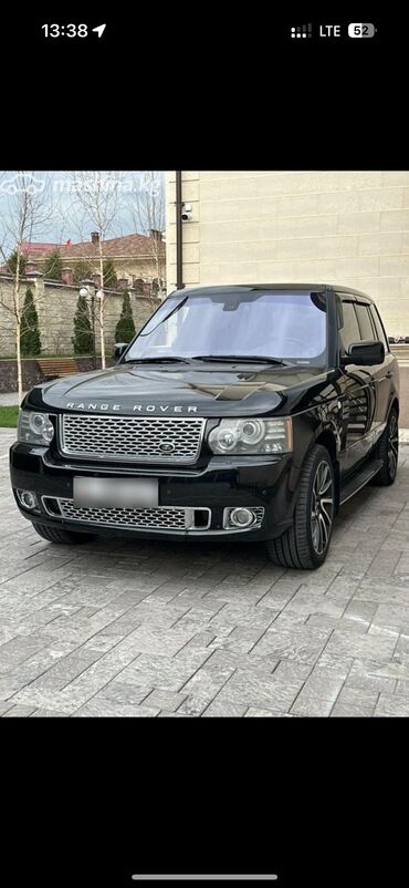 продаю в связи с переездом: Land Rover Range Rover: 2007 г., 4.2 л, Автоматтык, Бензин, Жол тандабас