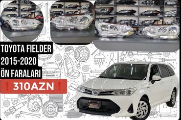 Faralar: Komplekt, Yaxın və uzaq vuran işıqlar Toyota, 2015 il, Orijinal, Yaponiya