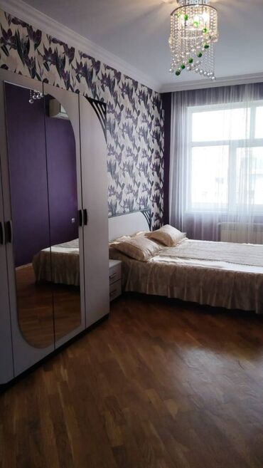 Uzunmüddətli kirayə mənzillər: 9 mkr,Bolmartın üstündə,18 mərtəbəli binanın 8 ci mərtəbəsində,3 — 4