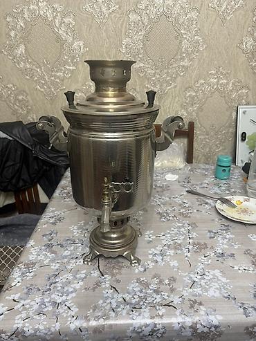 Samovarlar: İşlənmiş Od Samovar, 5 l, Ödənişli çatdırılma — 1