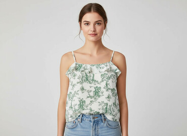 koszula w cytryny hm: H&M, Women's blouse, size XS