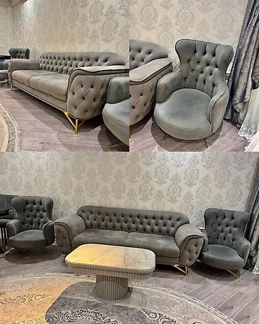 Digər mebel: F99Divan kreslo dəsti satılır 700₼. (əlavə jurnalni ayrı satılır — 1