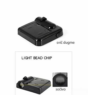 Tuning oprema: LED projektori logotipa za vrata automobila – ABARTH - Bežični set od — 3