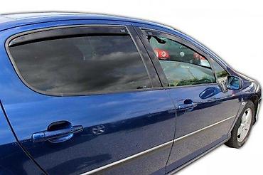Stakla za auto: BOCNI VETROBRANI DEFLEKTORI USMERIVACI PEUGEOT PEZO 407 | NOVI Bocni — 3