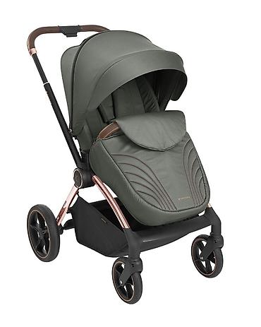 Kolica za bebe: KIKKA BOO Kolica KARA 2u1 – army green (SKU: KKB2) Set 2u1 sa tvrdom — 21