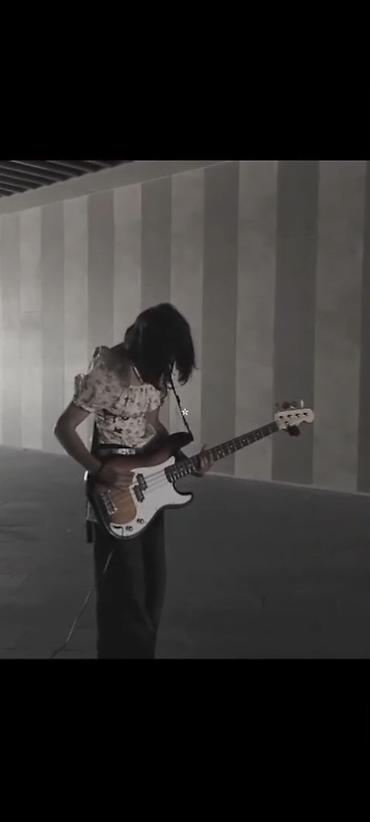 ucuz gitara: 4 simli elektrik bas gitara – Precision tərzində - Korpus: Sunburst — 2