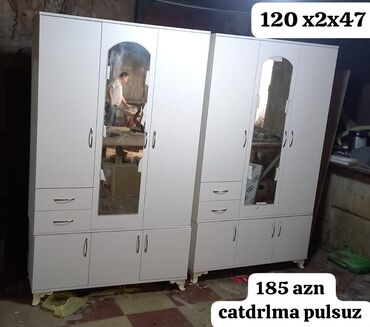 Dolablar: Yeni, Açılan, 3 qapılı Düz dolab, Qarderob, paltar dolabı, Azərbaycan -da lalafo.az — 7 Dolablar: Yeni, Açılan, 3 qapılı Düz dolab, Qarderob, paltar dolabı, Azərbaycan — 7