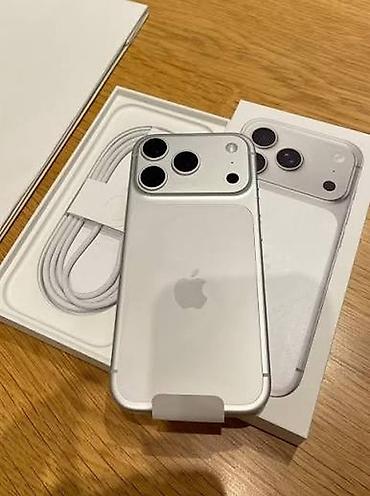 IPhone 17 Pro Max, 256 GB, White Titanium, Face ID