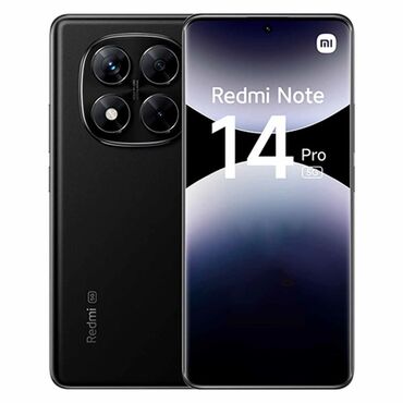 телефон режим нот 9: Redmi, Redmi Note 14 Pro, Б/у, 256 ГБ, цвет - Черный