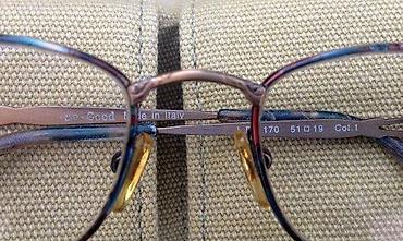 Naočare: J. B.G. italijanski Vintage dioptrijski ram za naočare. Made in Italy — 1