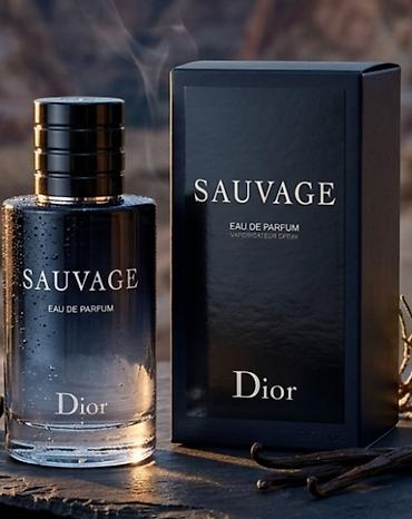 ətr: Dior Sauvage Eau de Parfum – berqamot, ədviyyat və ambroksanın — 1