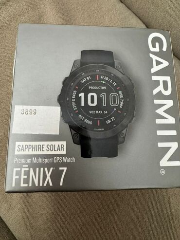Garmin: Garmin Fēnix 7 Sapphire Solar — премиальные мультиспортивные GPS-часы