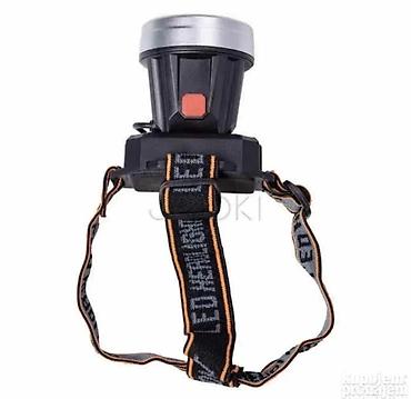 bat gun tle: Praktična i lagana LED čeona lampa, idealna za kampovanje, ribolov — 1