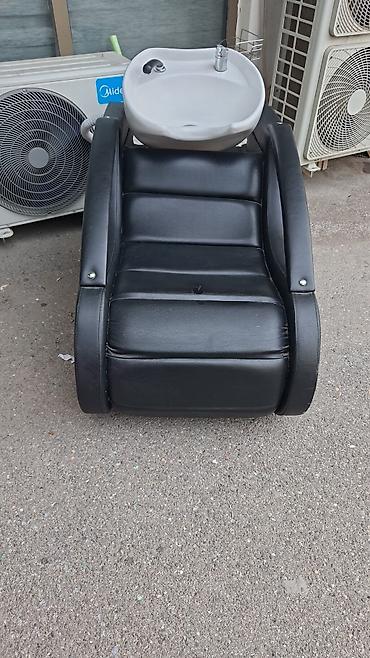 sac kəsimi: Salon üçün yuyucu kreslo - Model: inteqrə edilmiş keramik baş yuma — 2
