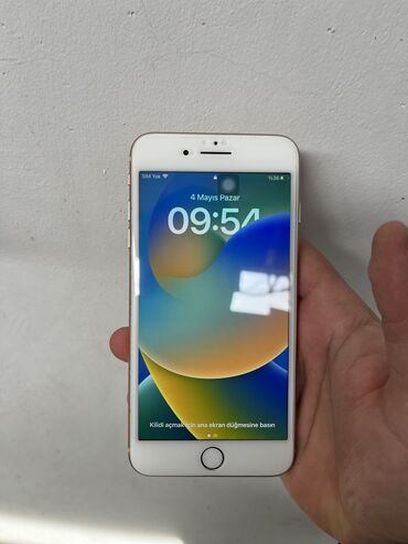 Apple iPhone: IPhone 8 Plus, 64 GB, Rose Gold, Barmaq izi