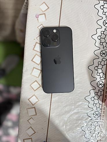 IPhone 15 Pro, 256 ГБ, цвет чёрный (титановый) - Модель: iPhone 15