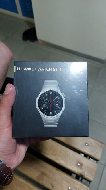 saat kişi: Yeni, Smart saat, Huawei, Sensor ekran, rəng - Gümüşü