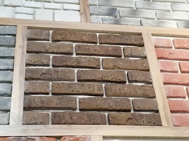 ideal kafel metlax: Dekorativ klinker tipli divar daş panelləri - Material: dekorativ