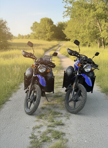 Мотоциклы: Классический мотоцикл Suzuki, 200 куб. см, Бензин, Взрослый, Новый — 1