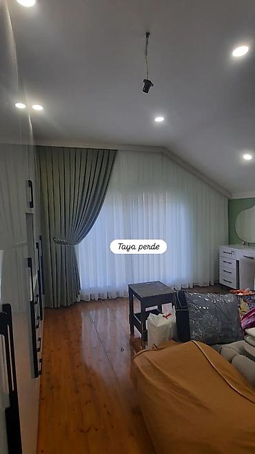 vilur perdeler: Taya perde – modern pərdə dizaynı və tikilişi - Model: İkiqat sistem — 2