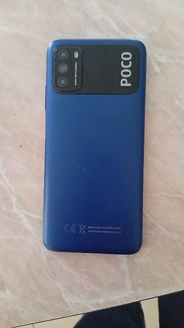 canon 6: Poco M3, 128 GB, rəng - Mavi, Barmaq izi — 1