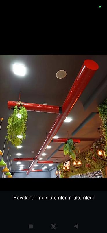 Havalandırma sistemləri: Sənaye tipli mətbəx havalandırma sistemi - Tətbiq sahəsi: restoran — 9