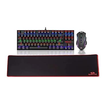 nitendo switch: Redragon S116 Keyboard Mouse Mousepad Combo Gaming Dəsti 3‑in‑1 — 1